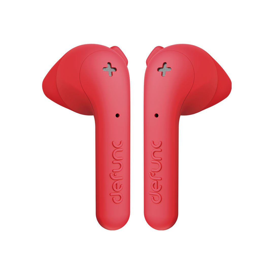 Audífonos Inalámbricos Defunc True Basic True Earbuds - Rojo - Bestmart