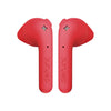 Audífonos Inalámbricos Defunc True Basic True Earbuds - Rojo - Bestmart