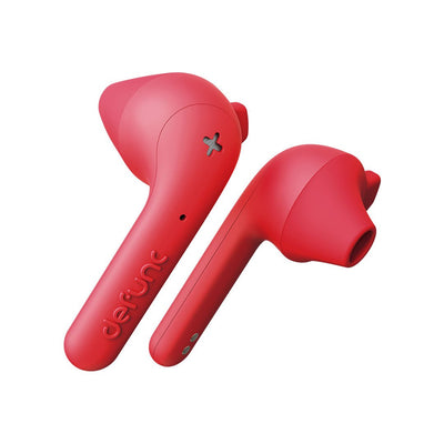 Audífonos Inalámbricos Defunc True Basic True Earbuds - Rojo - Bestmart