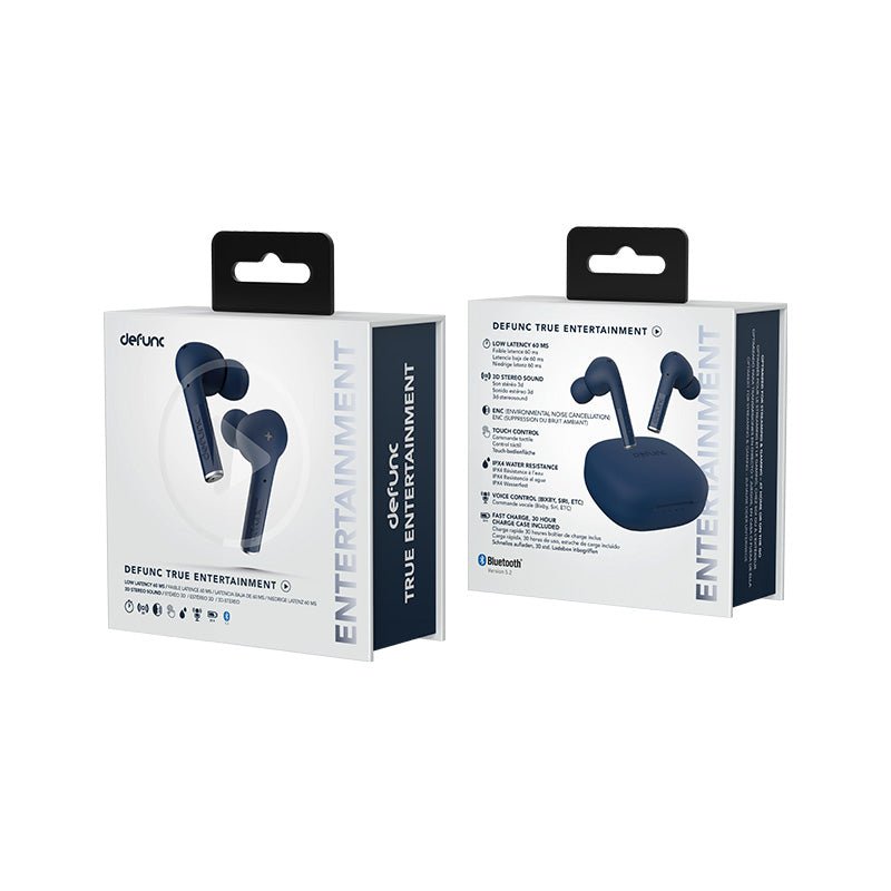 Audífonos Inalámbricos Defunc True Entertainment - Azul - Bestmart