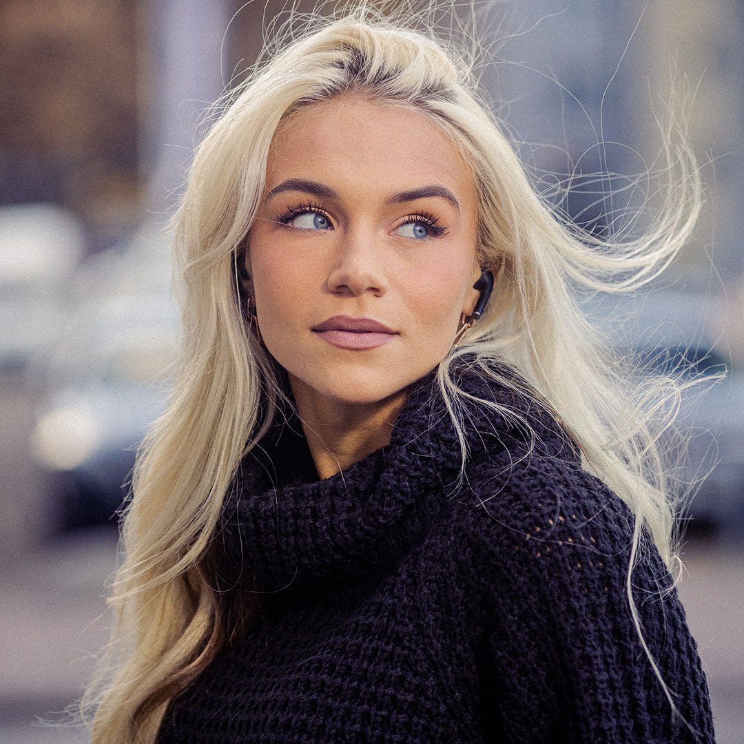 Audífonos Inalámbricos Defunc True Talk - Negro - Bestmart