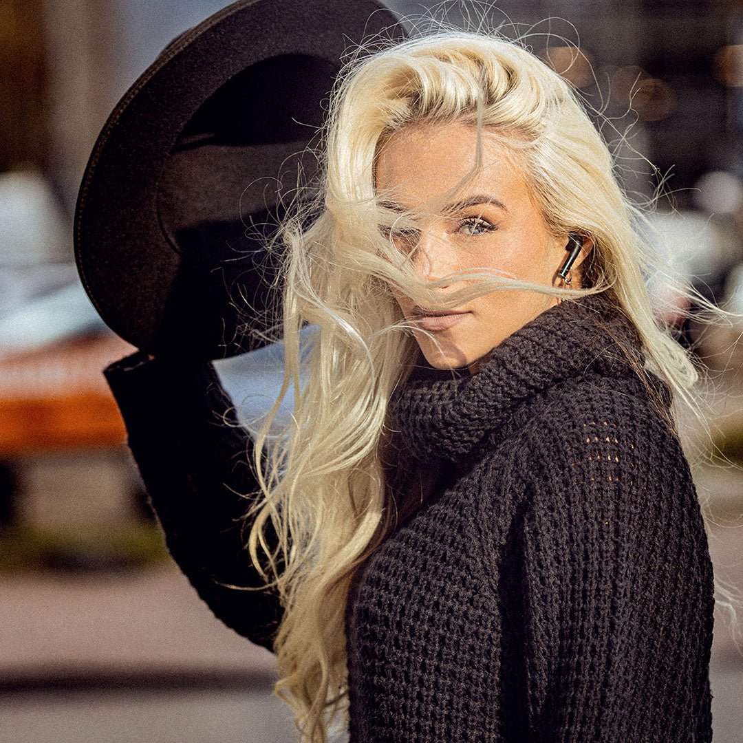 Audífonos Inalámbricos Defunc True Talk - Negro - Bestmart