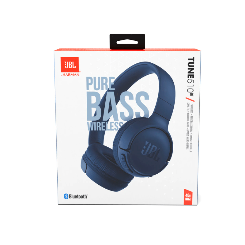 Audífonos Inalámbricos JBL Tune 510BT On - Ear - Azul - Bestmart