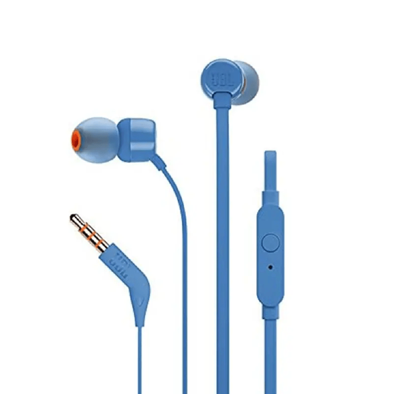 Audífonos JBL Tune 110 con cable Azul