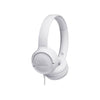 Audífonos JBL Tune 500 - Con Cable - Blanco - Bestmart