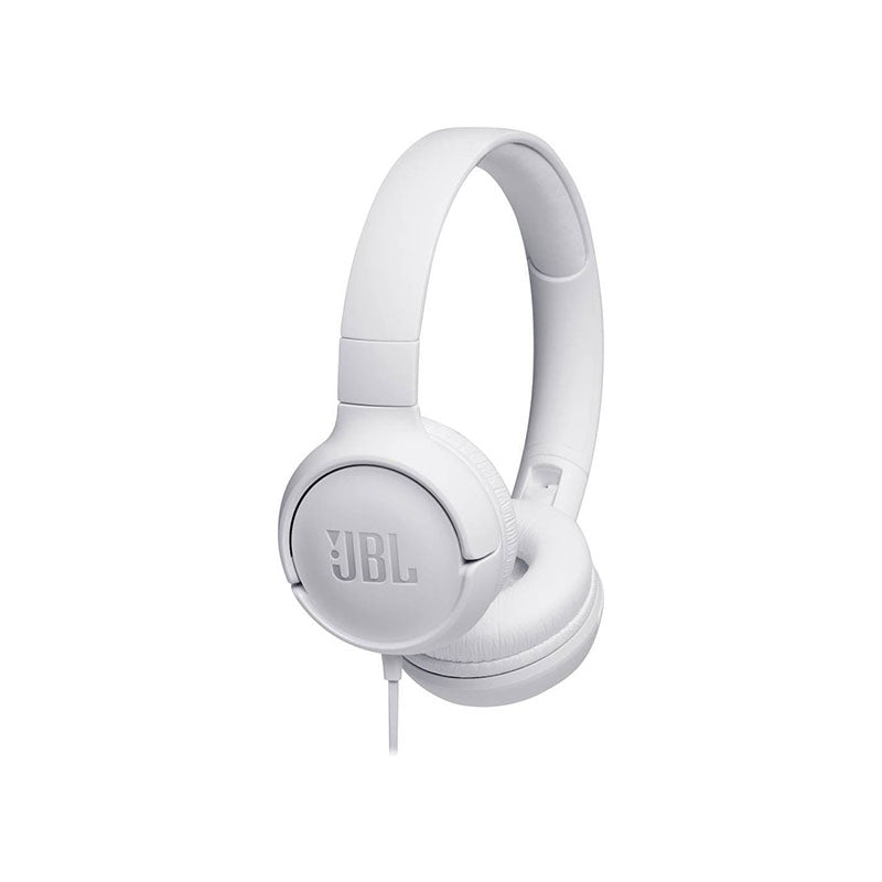 Audífonos JBL Tune 500 - Con Cable - Blanco - Bestmart