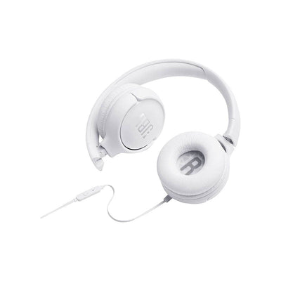 Audífonos JBL Tune 500 - Con Cable - Blanco - Bestmart