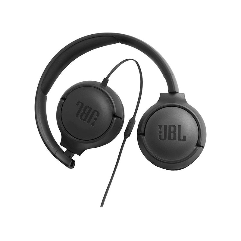 Audífonos JBL Tune 500 - Con Cable - Negro - Bestmart