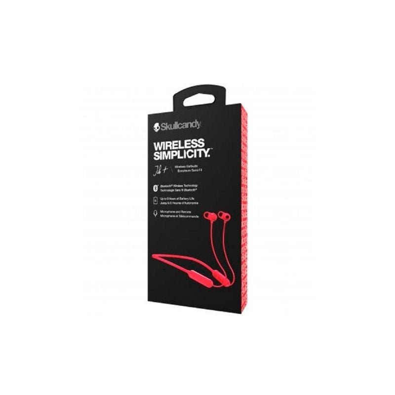 Audifonos Skullcandy JIB Plus Wireless In - Ear Earbuds - Rojo - Bestmart
