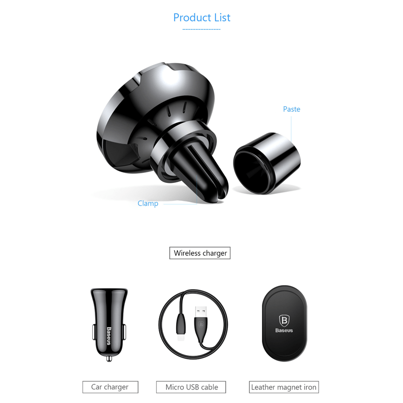Big Ear cargador inalámbrico para Auto - Bestmart