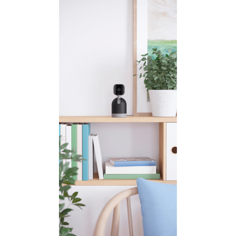 Blink - Mini Cámara de Seguridad Giratoria - HD - Compatible con Alexa - Negro - Bestmart