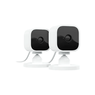 Blink Mini Indoor 1080p Wi - Fi Camara Seguridad (2 Pack) - Blanco - Bestmart