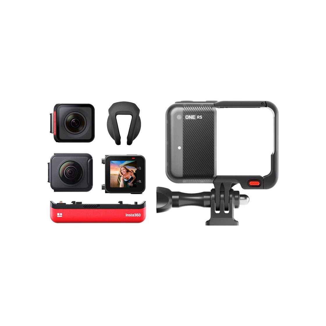 Cámara Insta360 - ONE RS Twin Edition con lente intercambiable - Bestmart