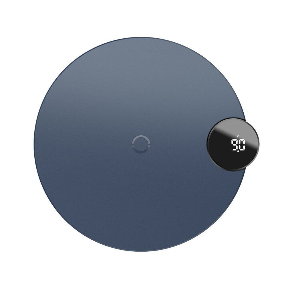 Cargador Inalámbrico Baseus con pantalla digital de Carga Rápida Baseus - Bestmart