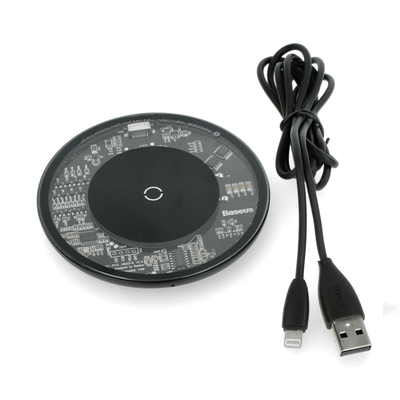 Cargador inalámbrico transparente Qi - Bestmart