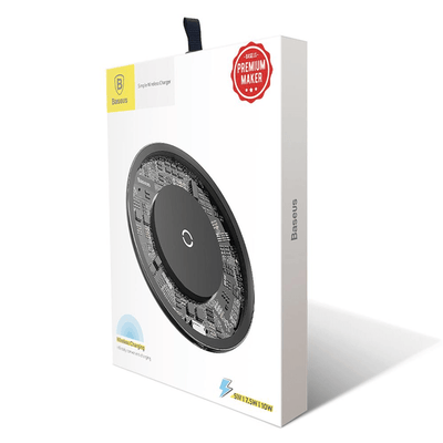 Cargador inalámbrico transparente Qi - Bestmart