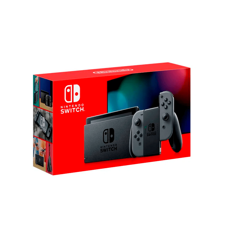 Consola Nintendo Switch V2 - Gris - Bestmart