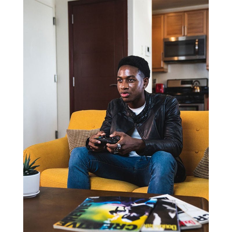 Control Inalámbrico Microsoft Xbox Carbon - Negro - Bestmart