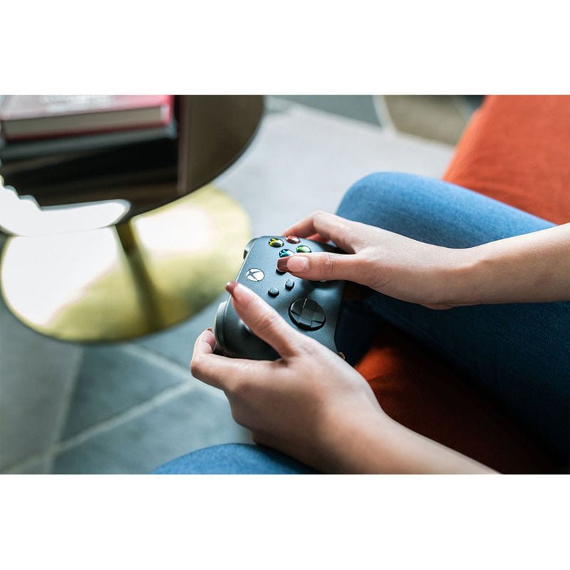Control Inalámbrico Microsoft Xbox Carbon - Negro - Bestmart