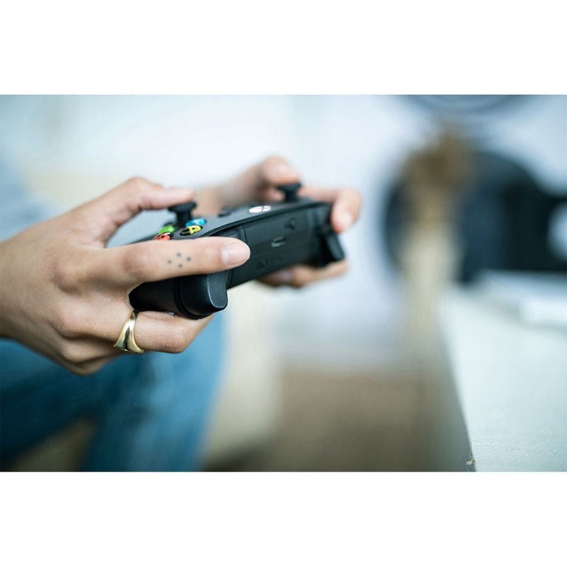 Control Inalámbrico Microsoft Xbox - Negro (Incluye Cable de Carga) - Bestmart