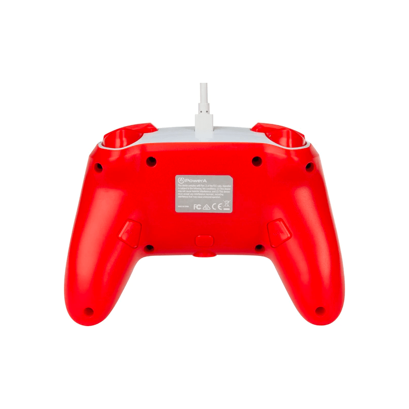Control Nintendo Switch PowerA Con Cable - Super Mario Blanco - Bestmart