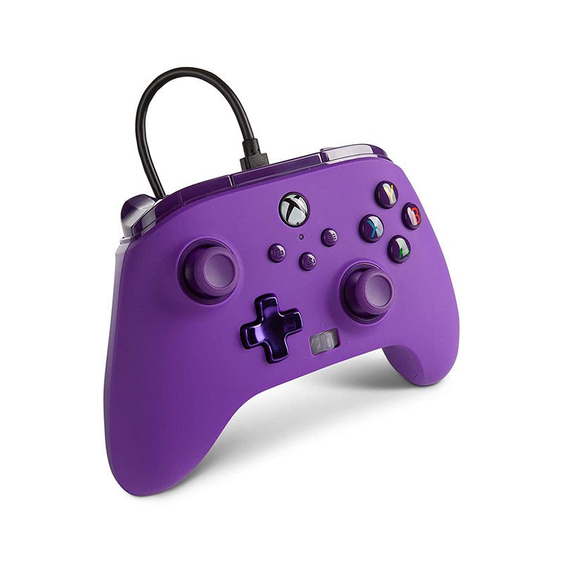 Control Xbox S/X PowerA Con Cable - Morado - Bestmart
