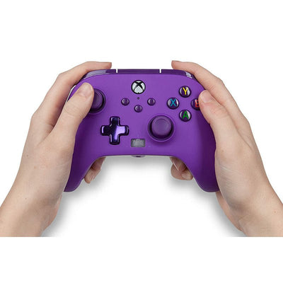 Control Xbox S/X PowerA Con Cable - Morado - Bestmart