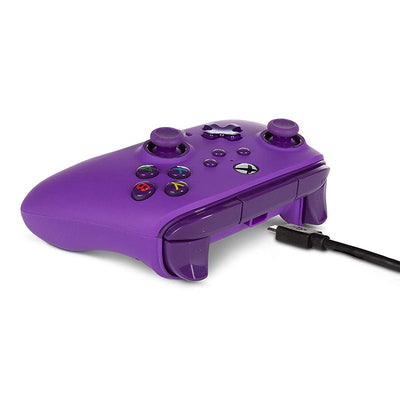 Control Xbox S/X PowerA Con Cable - Morado - Bestmart