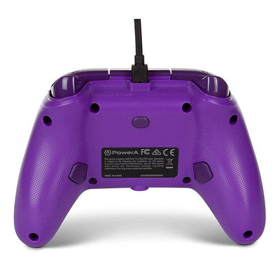 Control Xbox S/X PowerA Con Cable - Morado - Bestmart