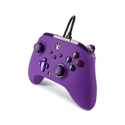 Control Xbox S/X PowerA Con Cable - Morado - Bestmart