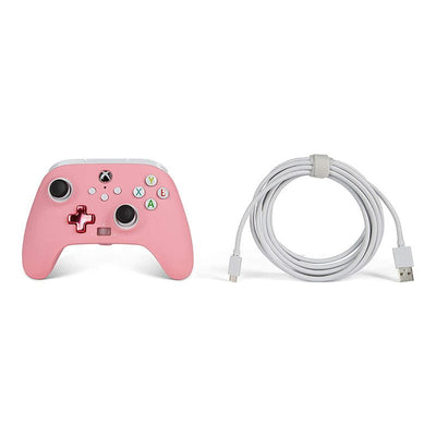 Control Xbox S/X PowerA Con Cable - Rosado - Bestmart