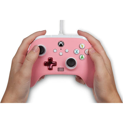 Control Xbox S/X PowerA Con Cable - Rosado - Bestmart