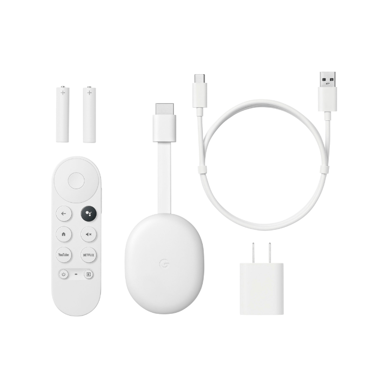 Google Chromecast con Google TV (HD) - Blanco - Bestmart