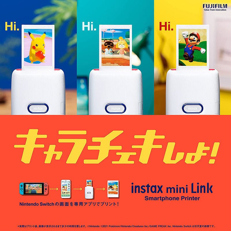 Impresora Fujifilm Instax Mini Link Pikachu - Edición Especial - Nintendo Switch - Bestmart
