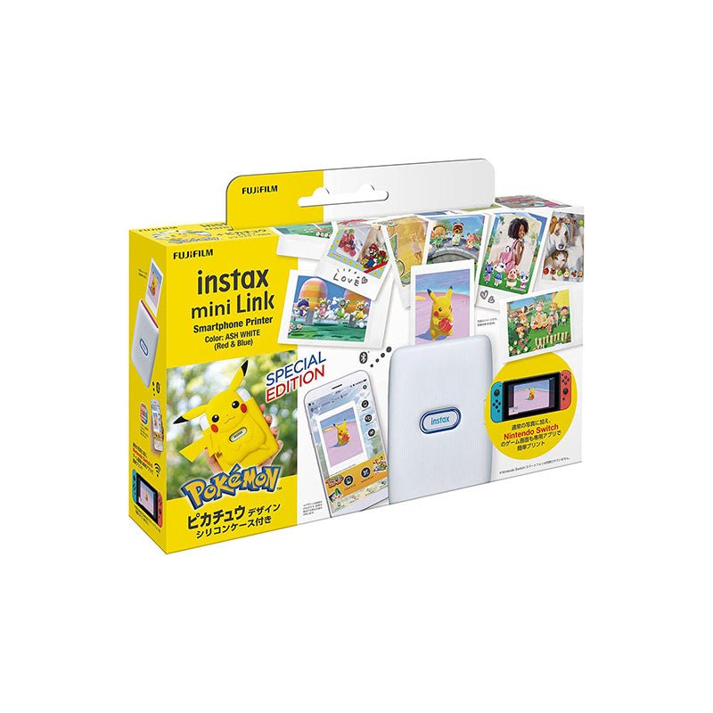 Impresora Fujifilm Instax Mini Link Pikachu - Edición Especial - Nintendo Switch - Bestmart