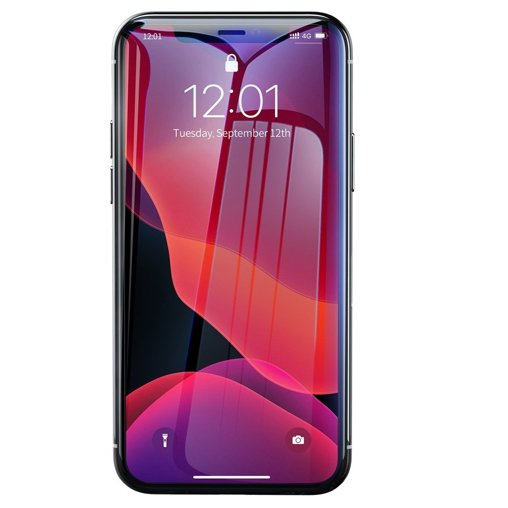 Lamina protectora de vidrio templado Iphone X/XS Anti - bluelight 0.3mm Baseus - Bestmart