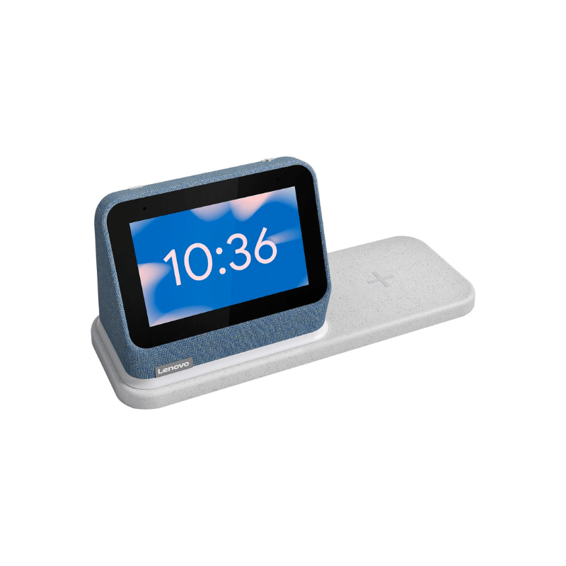 LENOVO SMART CLOCK 2 - Azul - Con base de Carga Inalambrica - Bestmart