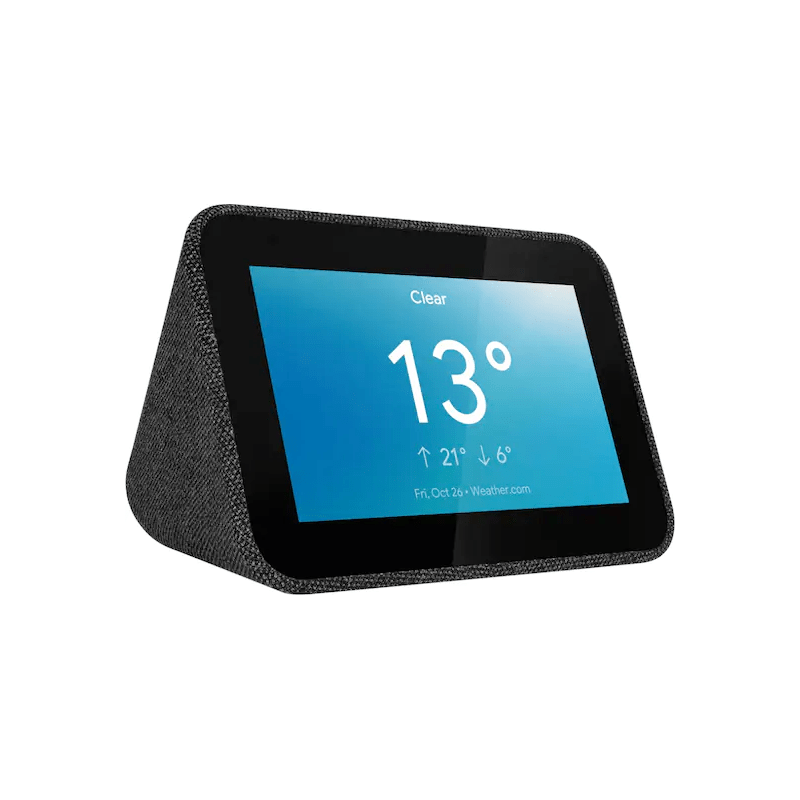 LENOVO SMART CLOCK 4'' - Con Asistente de Google - Negro - Bestmart