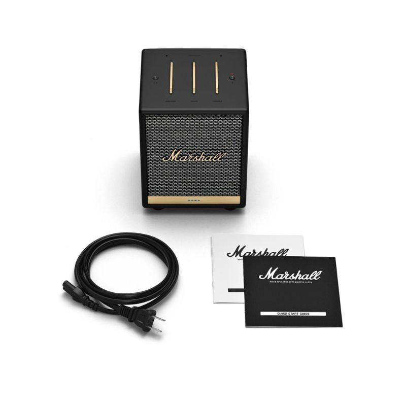 Marshall - Altavoz inteligente Uxbridge con Alexa - Negro - Bestmart
