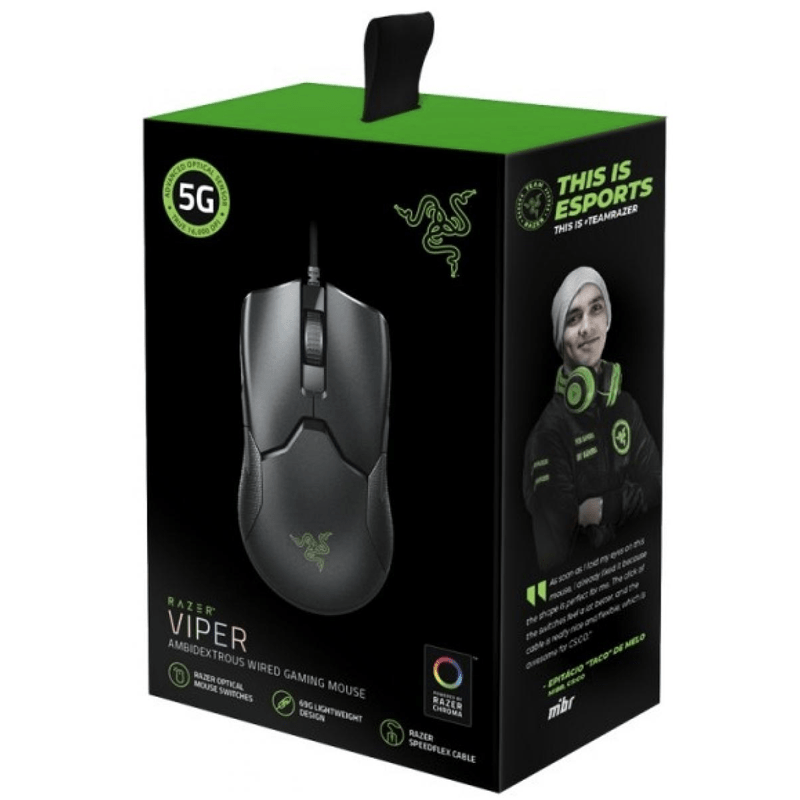 Mouse Ambidiestro Viper - Bestmart