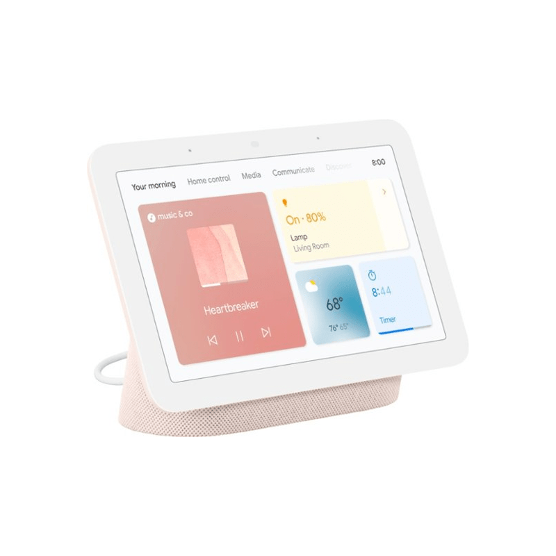 Nest Home Hub (2da Gen) - Con Asistente de Google - Coral - Bestmart