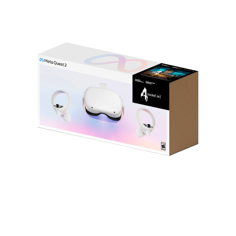 Oculus - Auriculares VR - Meta Quest 2 - Resident Evil 4 Bundle con Beat Saber - 128 GB - Bestmart