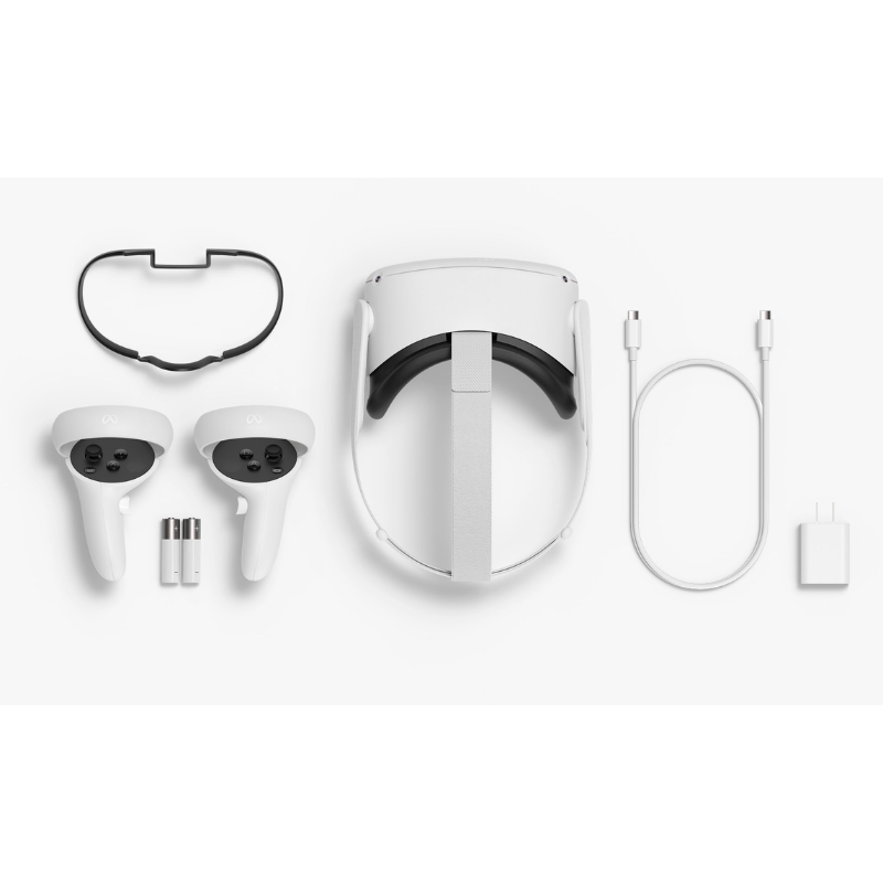 Oculus - Auriculares VR - Meta Quest 2 - Resident Evil 4 Bundle con Beat Saber - 256 GB - Bestmart