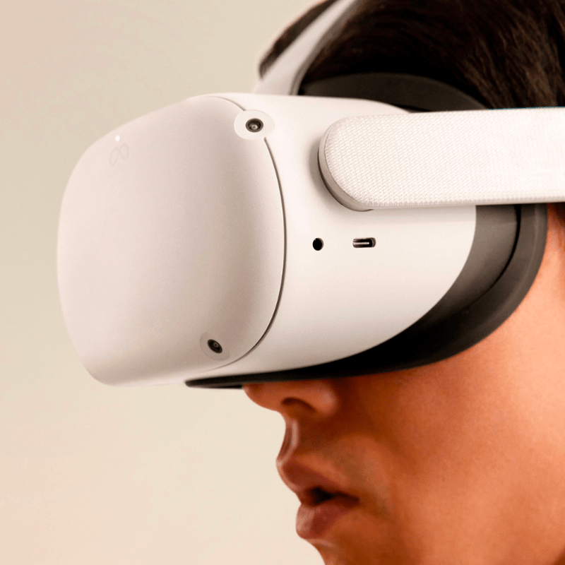 Oculus - Auriculares VR - Meta Quest 2 - Resident Evil 4 Bundle con Beat Saber - 256 GB - Bestmart