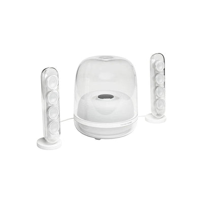 Parlantes Bluetooth Harman Kardon SoundSticks 4 - Blanco Transparente - Bestmart