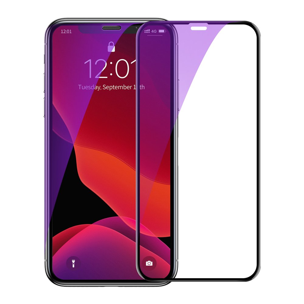 Protector de pantalla de vidrio templado con pantalla curva de Iphone XR 0.23 mm Baseus - Bestmart