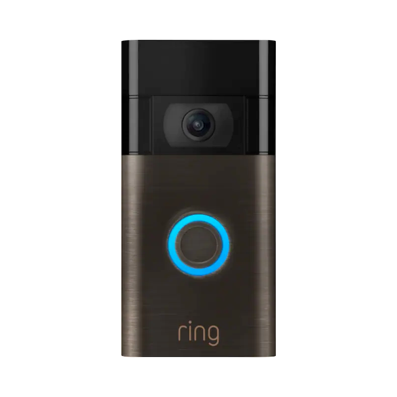 RING Timbre Ring - Video Doorbell (2020) - Negro - Bestmart