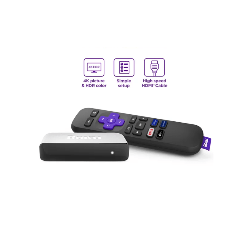 Roku Premiere 4K HDR Streaming - Modelo 3920RW (2022) - Bestmart