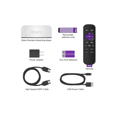 Roku Premiere 4K HDR Streaming - Modelo 3920RW (2022) - Bestmart