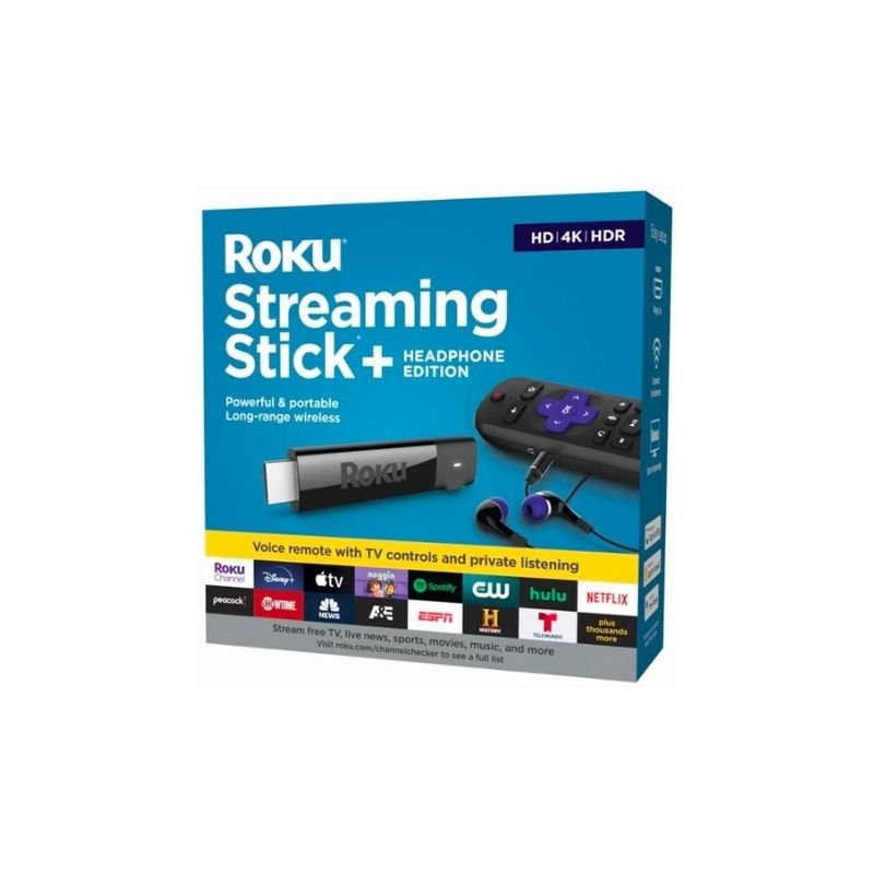 Roku Streaming Stick + ( Edición con Audífonos ) - Bestmart